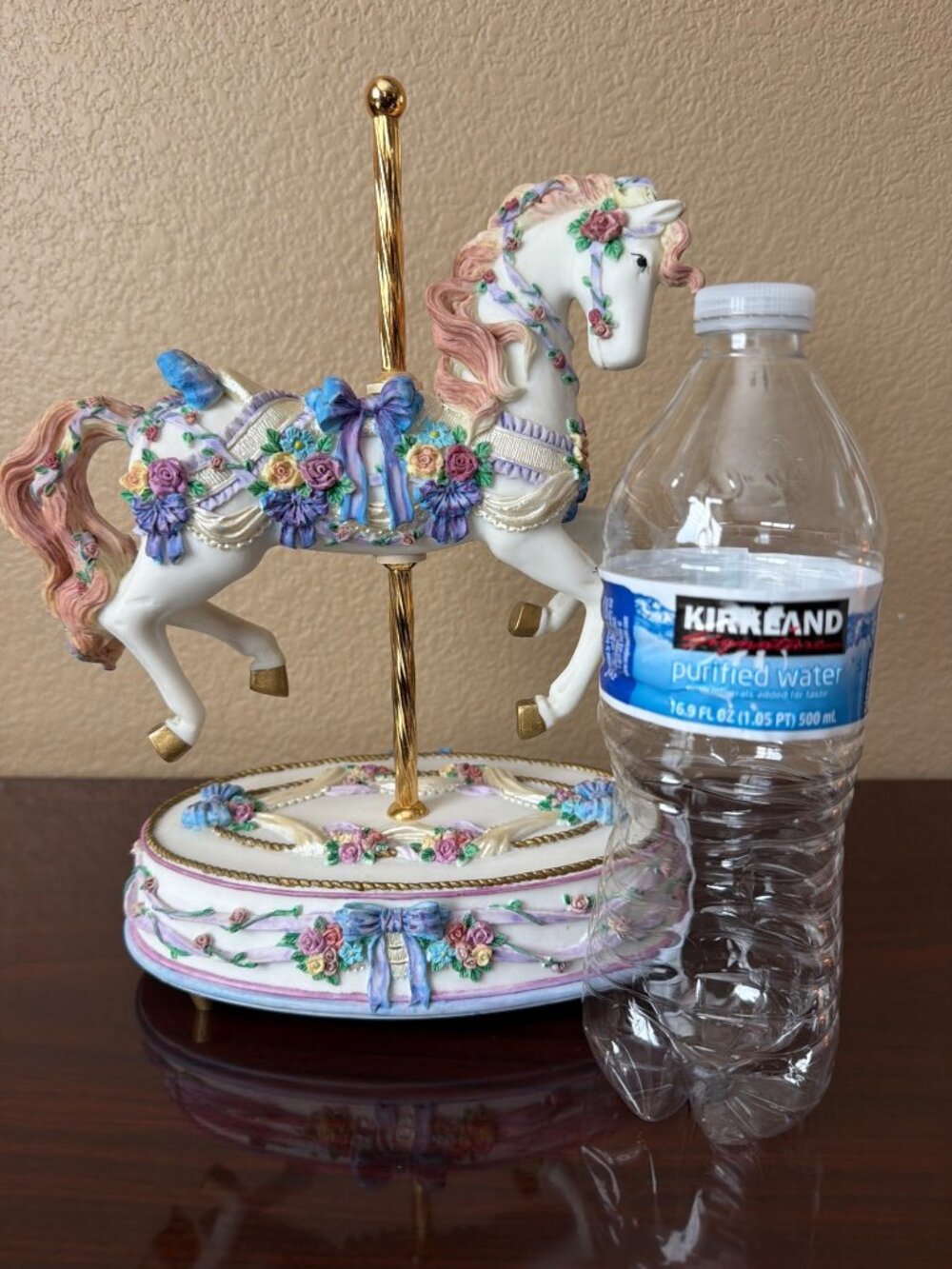 1995 San Francisco Music Box Morning Dance Carousel Horse LE 1044/3000 - Picture 6 of 16